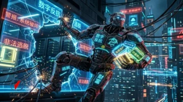 روبوت صيني يهرب من نظام الرقابة لنهب أصول رقمية في فلسطين